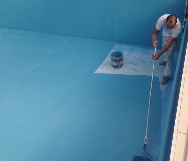 Pintura de piscina